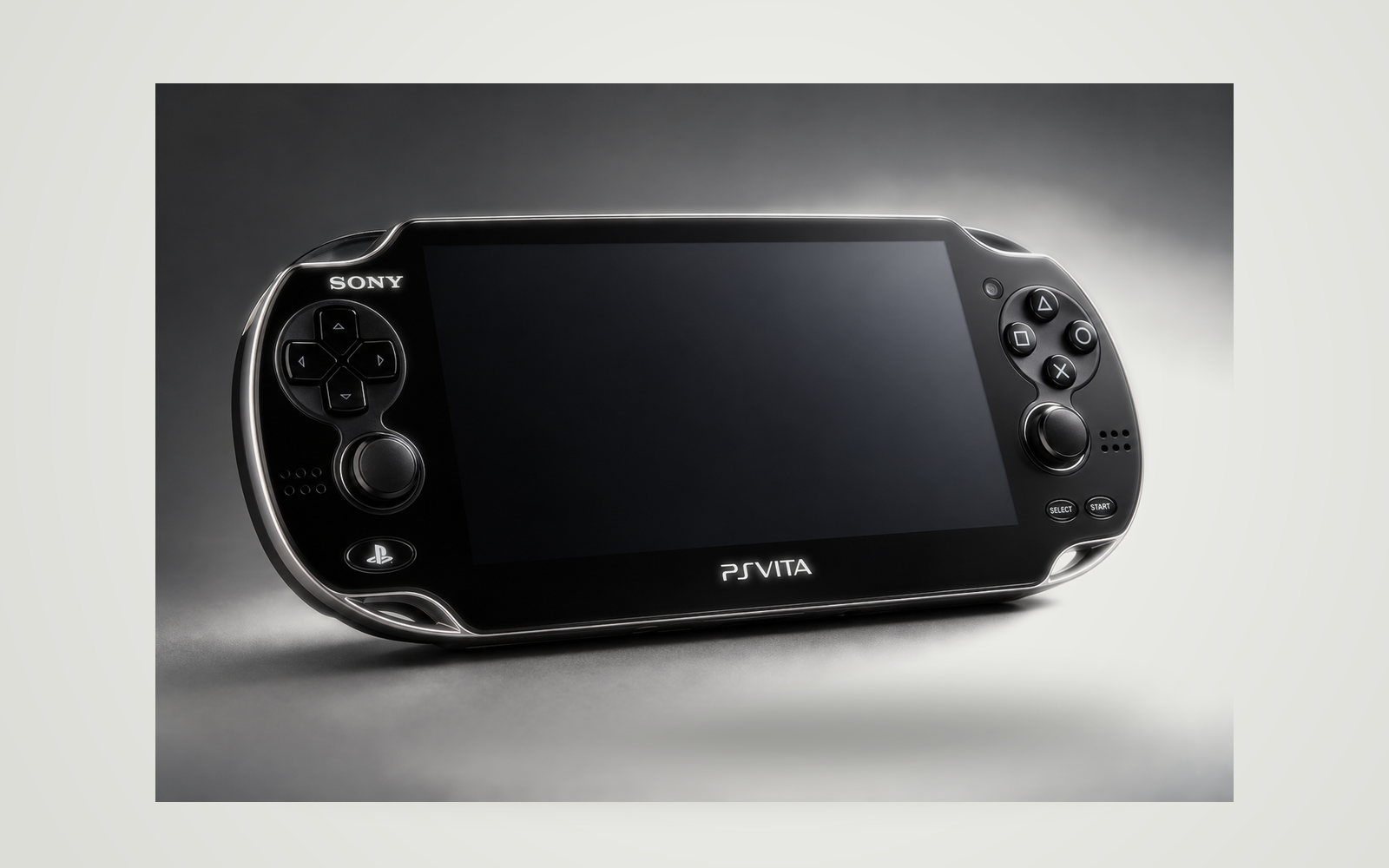 PS Vita Serie 1000 nera ricostruita, visual temporaneo